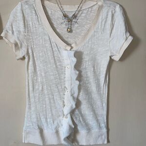Women’s Decree Ruffle Detail Top